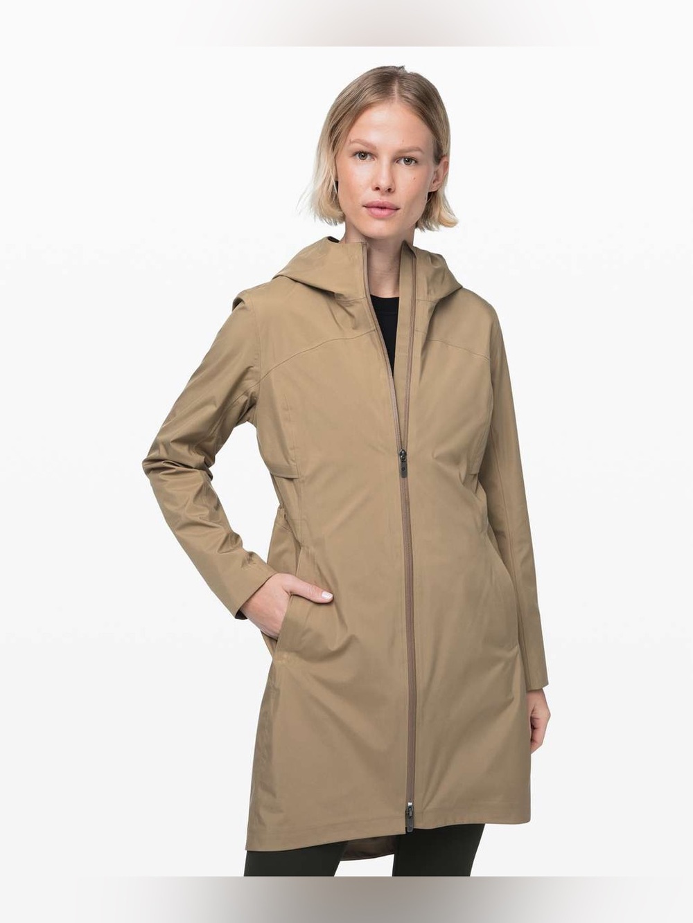 🤎 Lululemon Rain Rebel Long Rain Jacket Trench Coat $248 MSRP ☔️✨